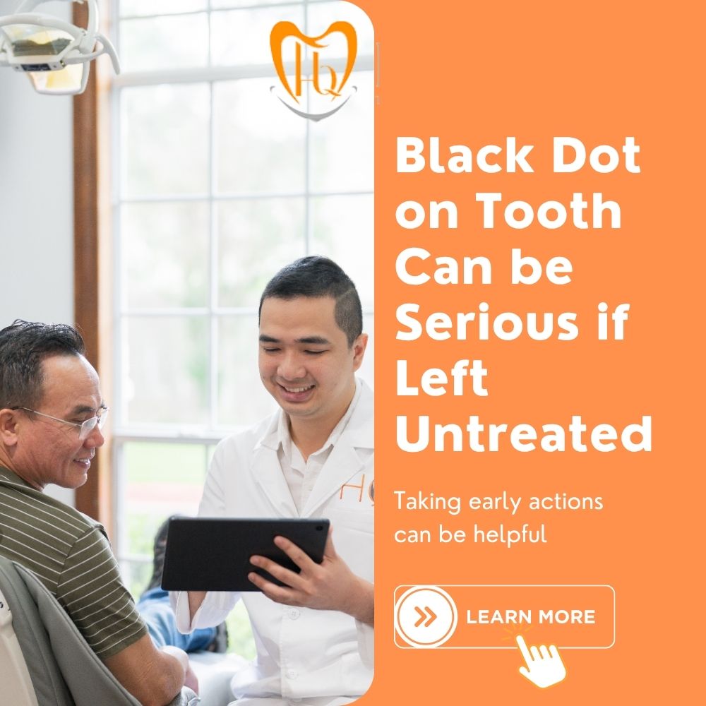 Black Dot on Tooth Can be Serious if Left Untreated