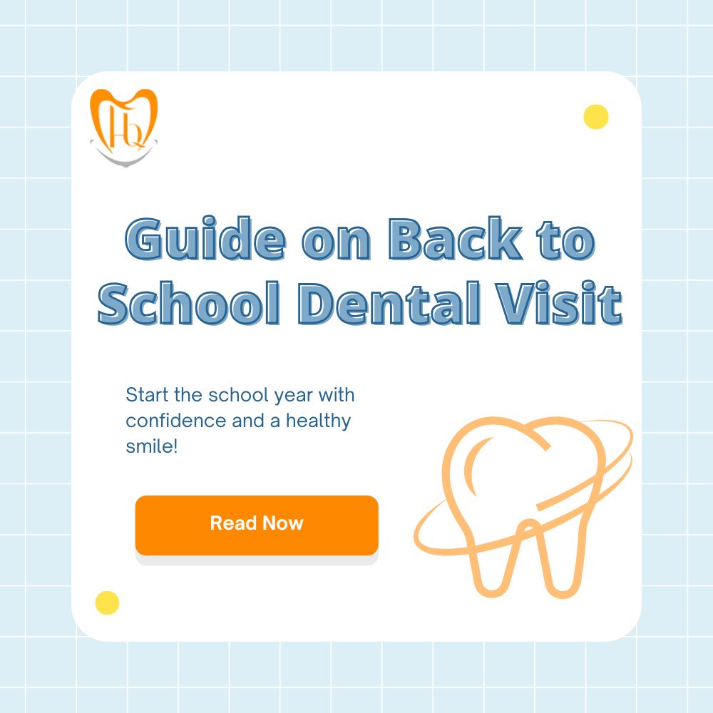 Guide on Back to School Dental Visit