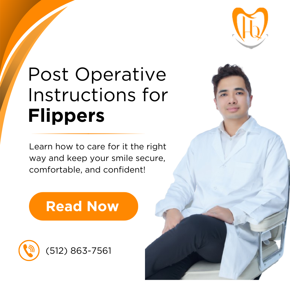 Post Operative Instructions for Flippers