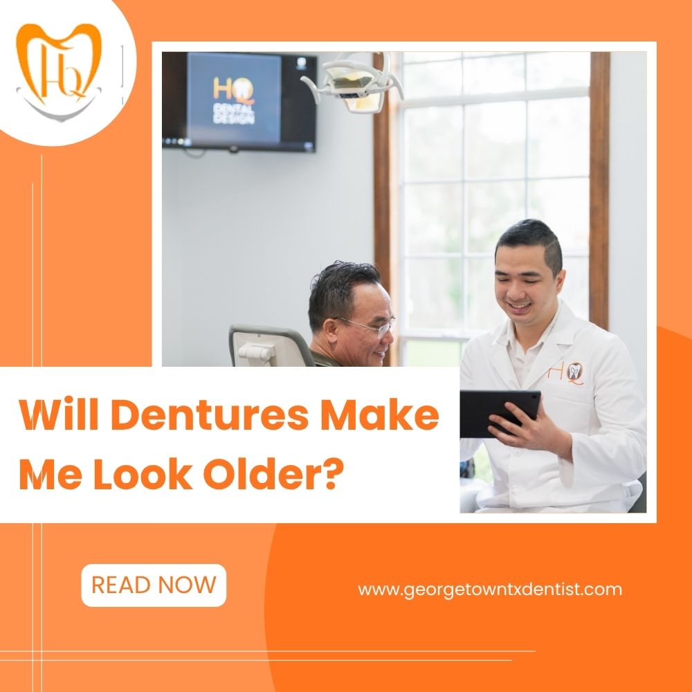 Will dentures make me look older