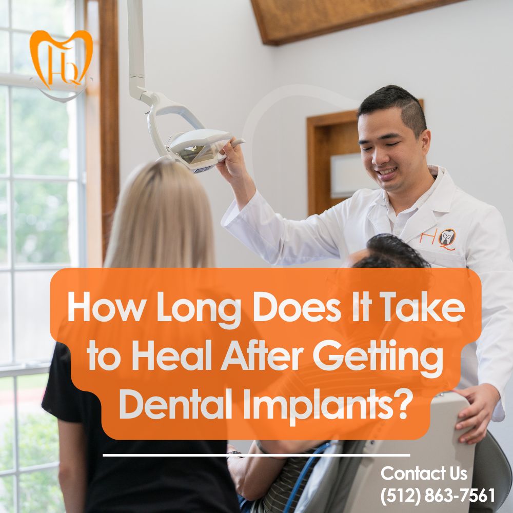How Long Does It Take to Heal After Getting Dental Implants